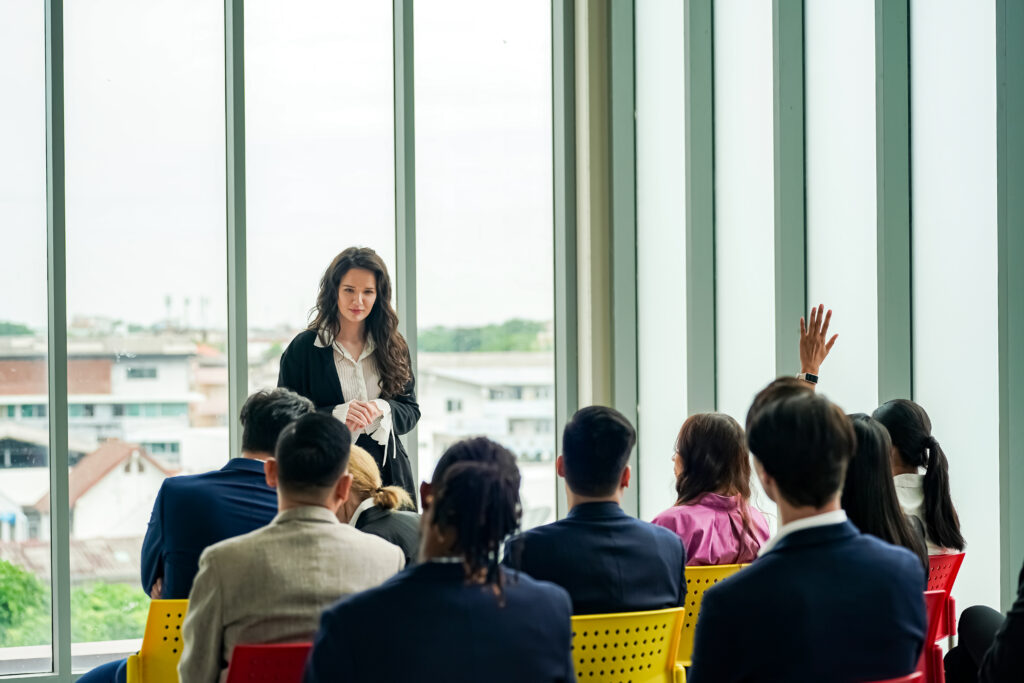 Palestra de RH em empresa